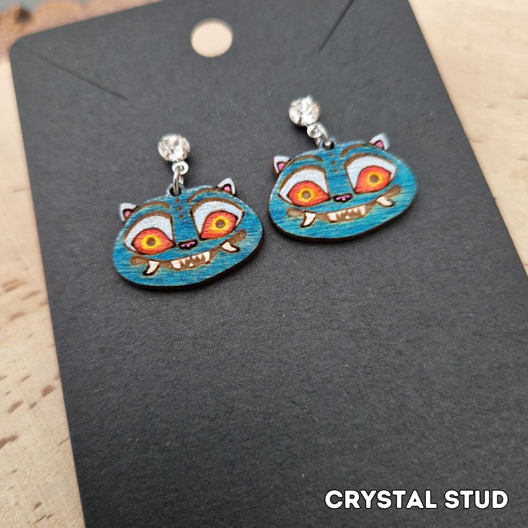 Derpy Tiger Earrings