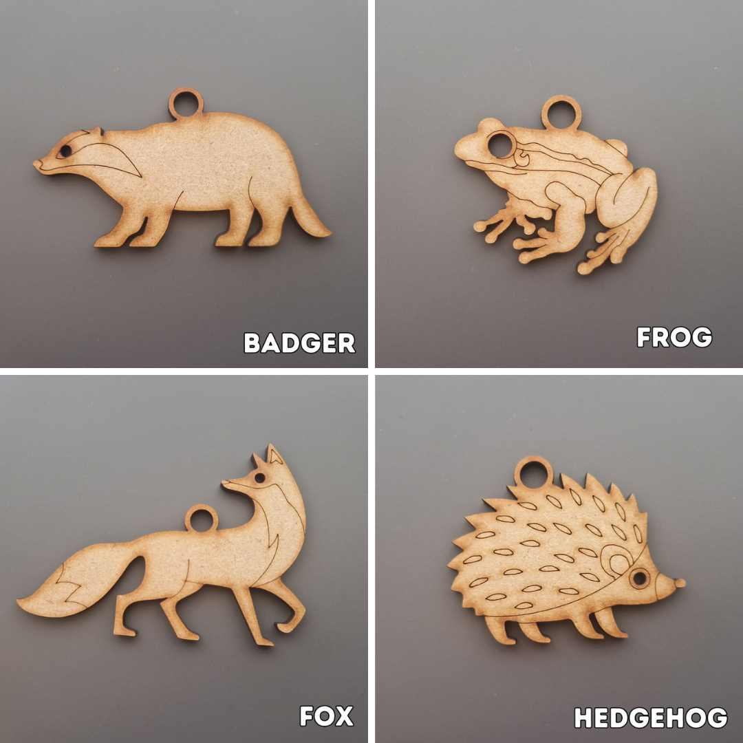 Woodland Flora and Fauna Bunting Kit