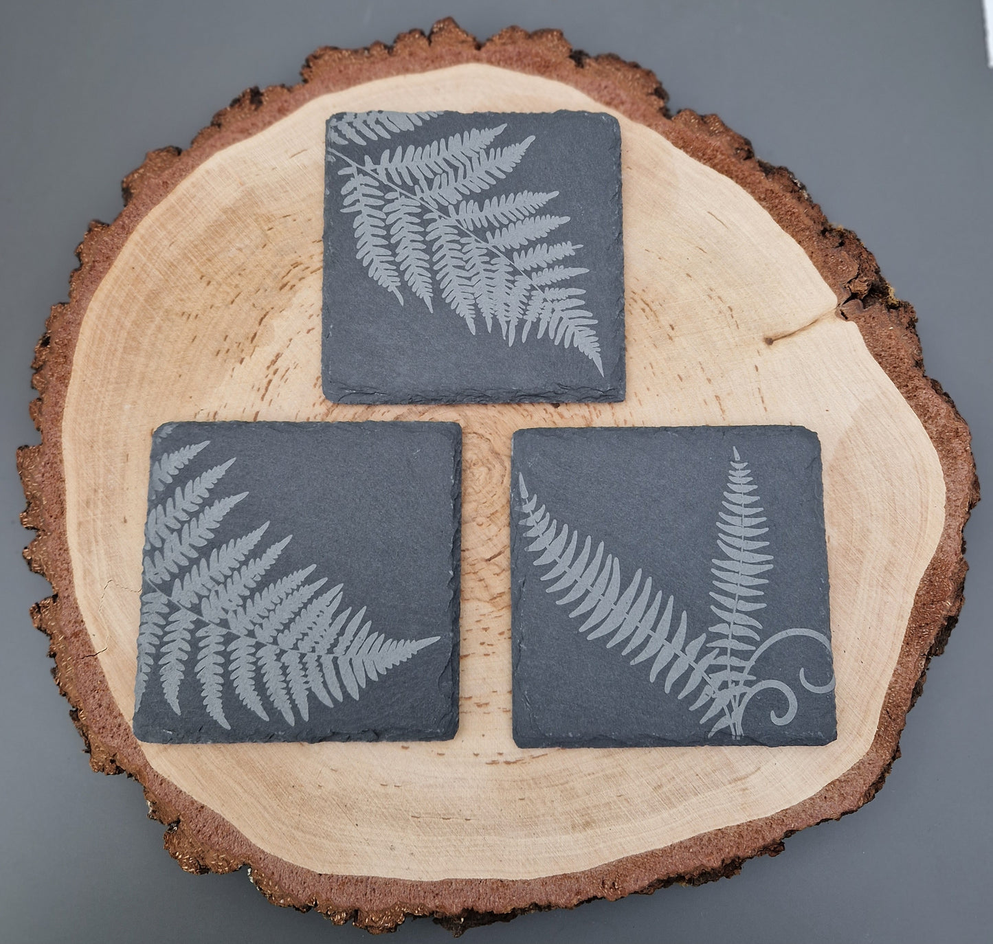 Fern Slate Coaster