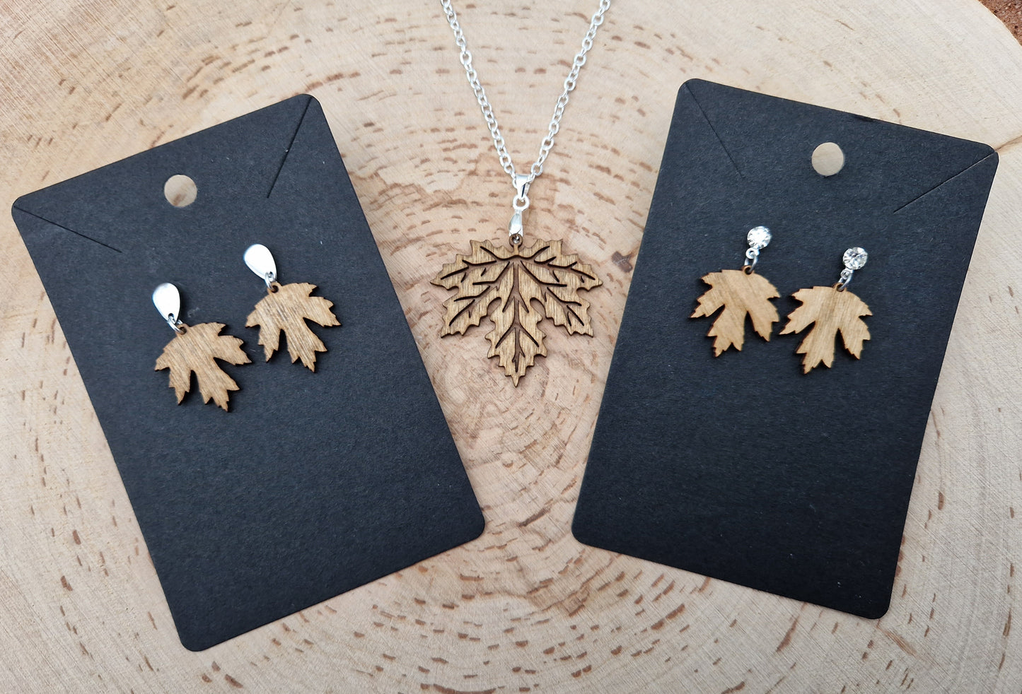 Maple Leaf Earrings