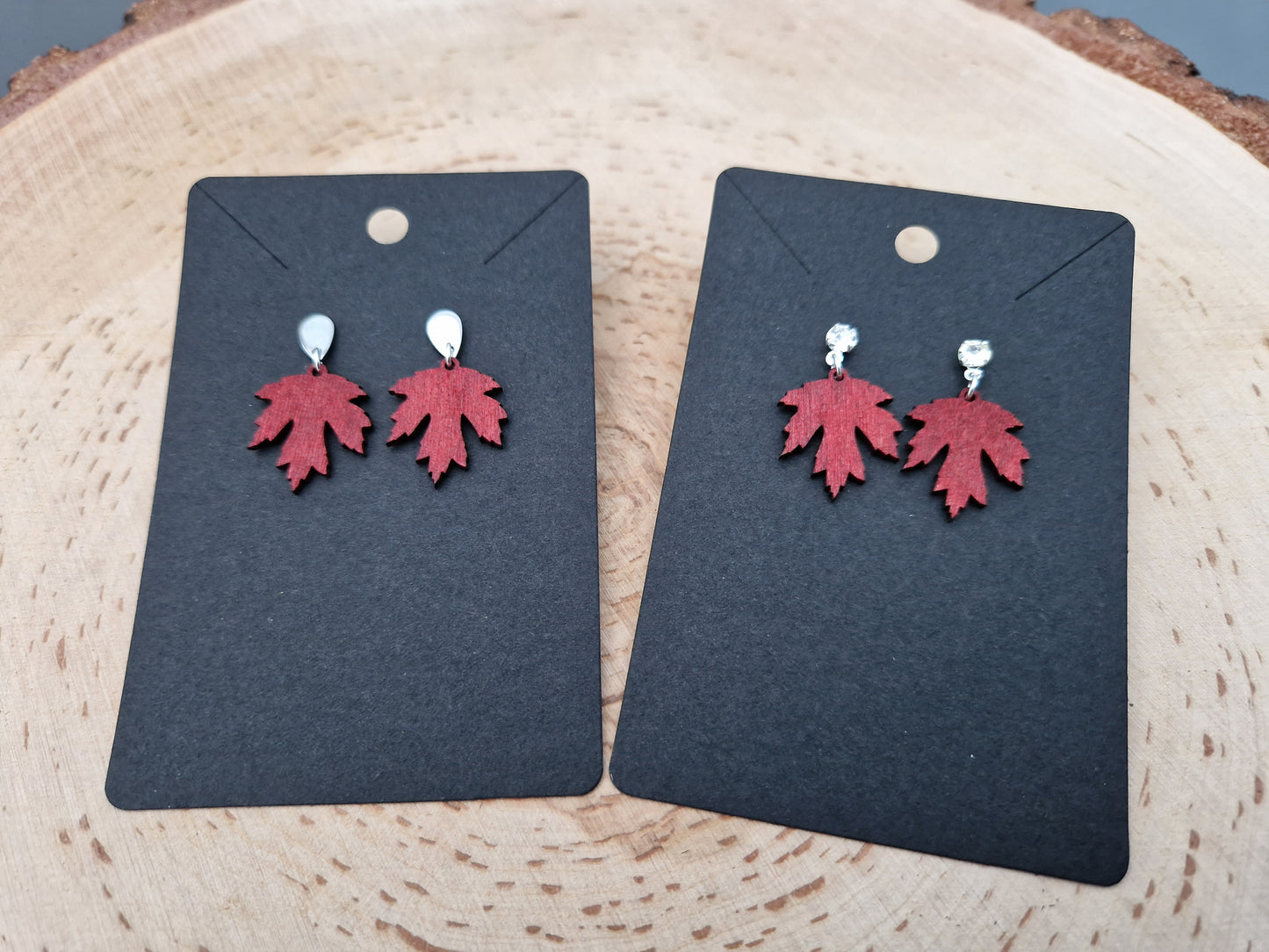 Maple Leaf Earrings