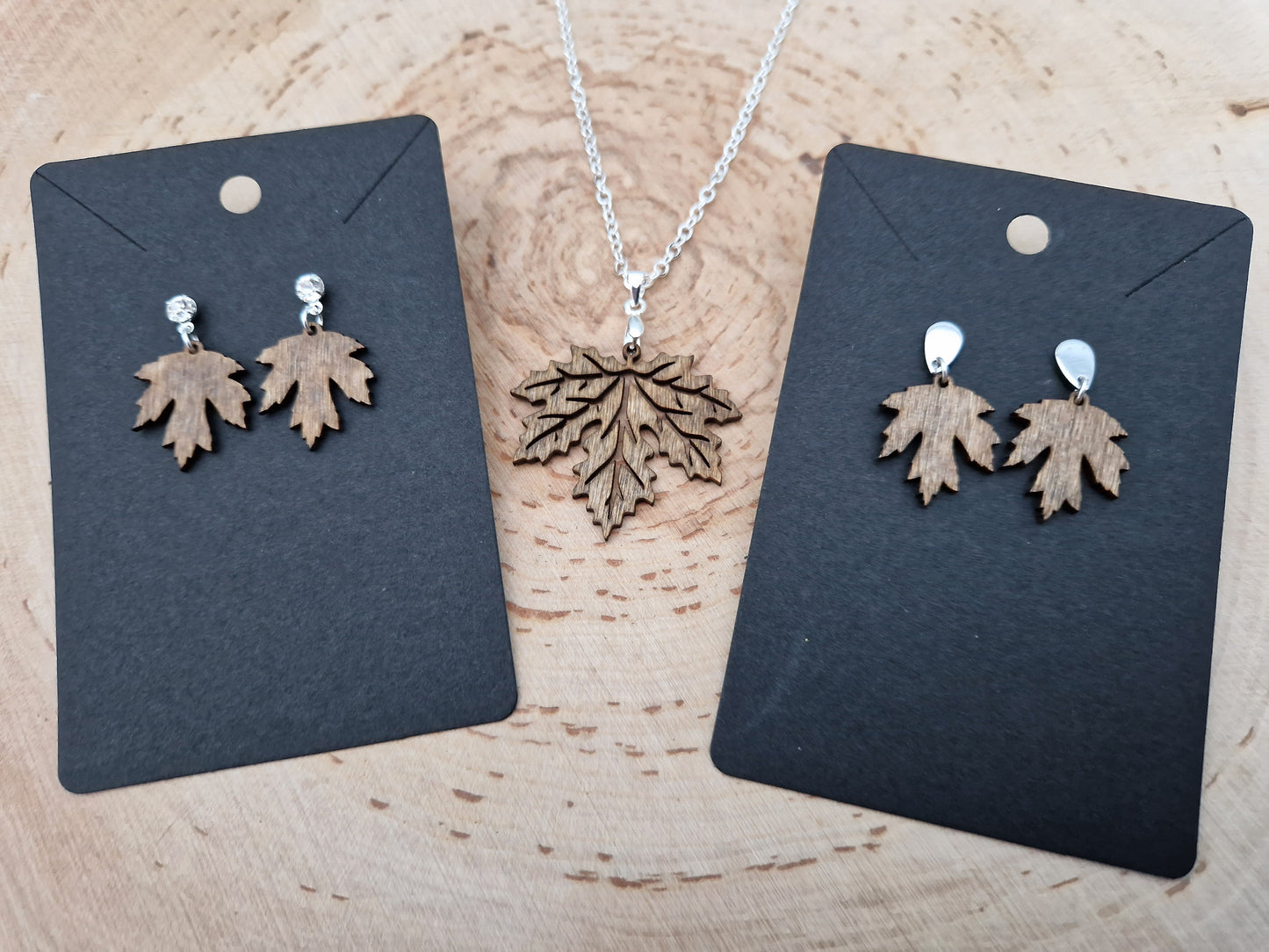 Maple Leaf Earrings