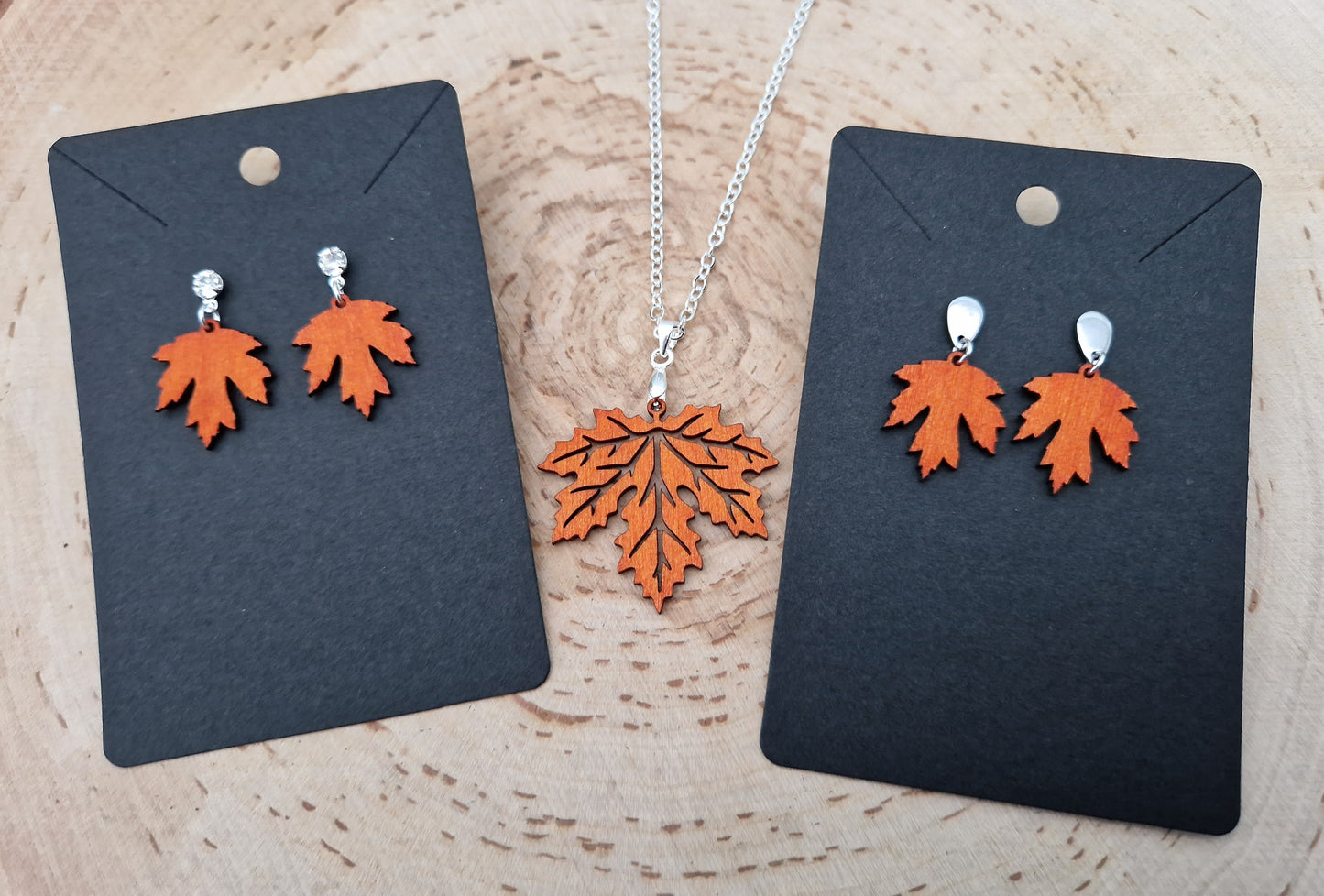 Maple Leaf Earrings