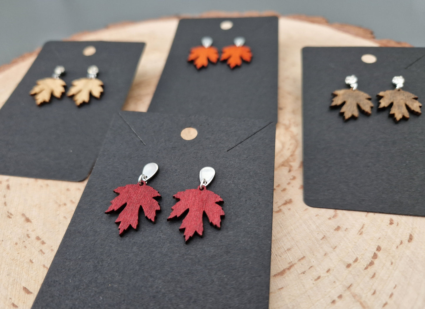 Maple Leaf Earrings
