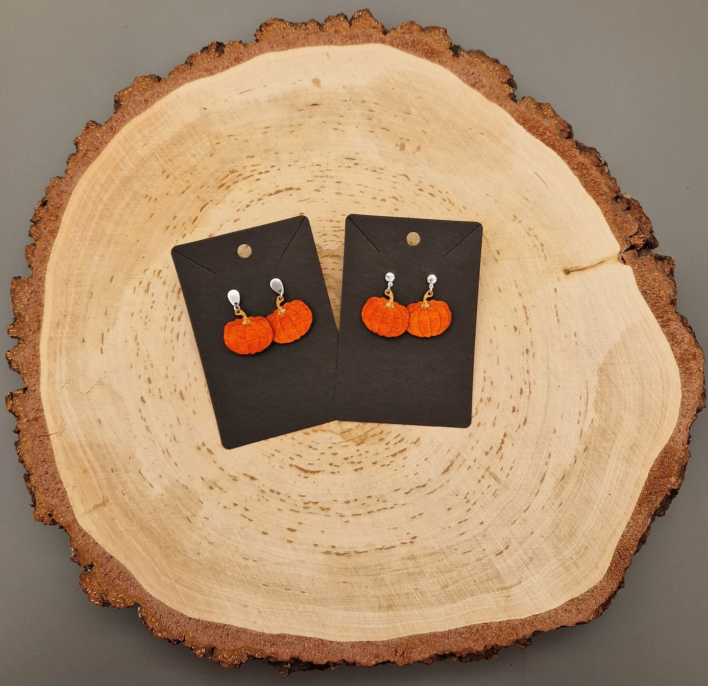 Pumpkin Earrings