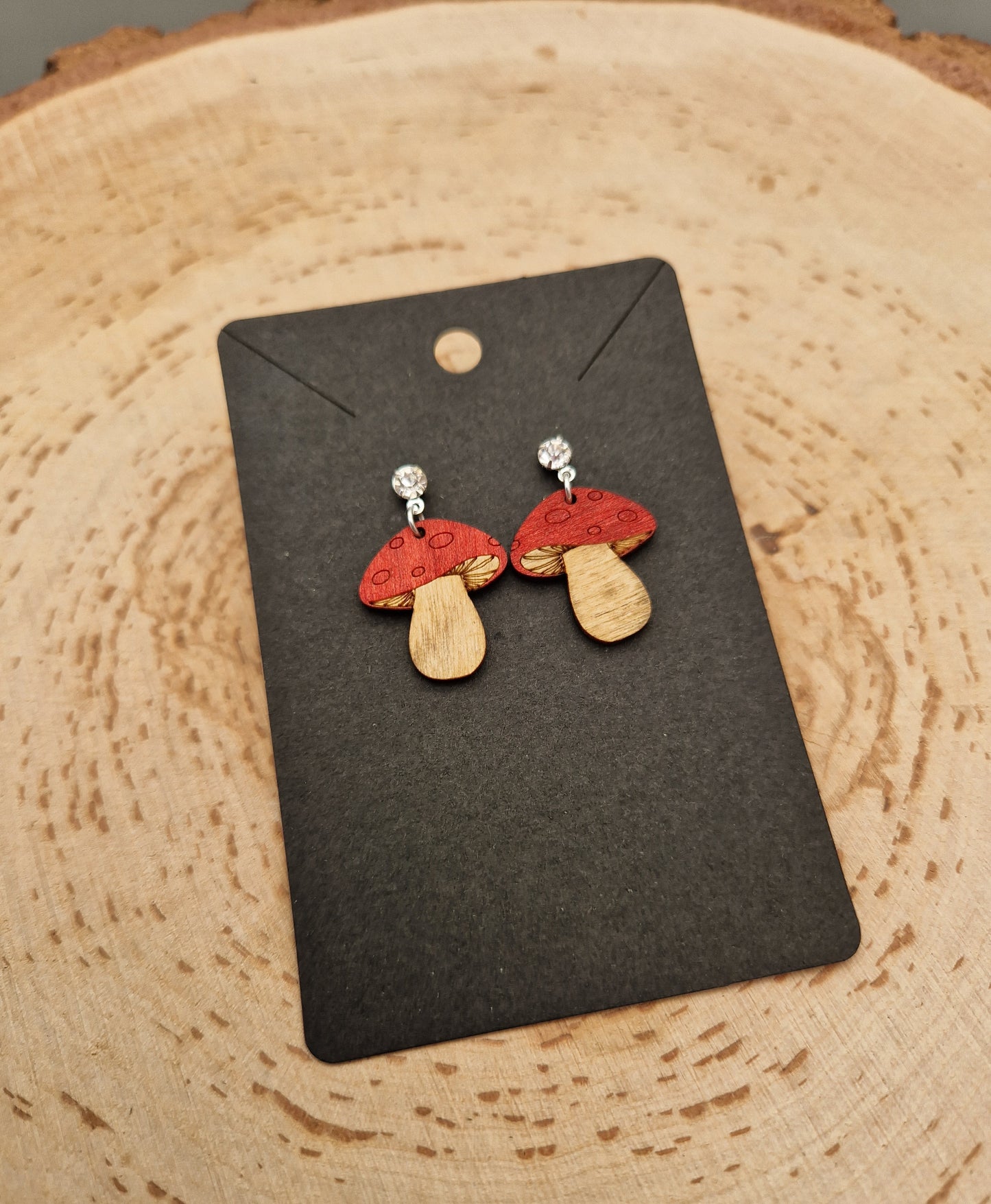 Mushroom Earrings