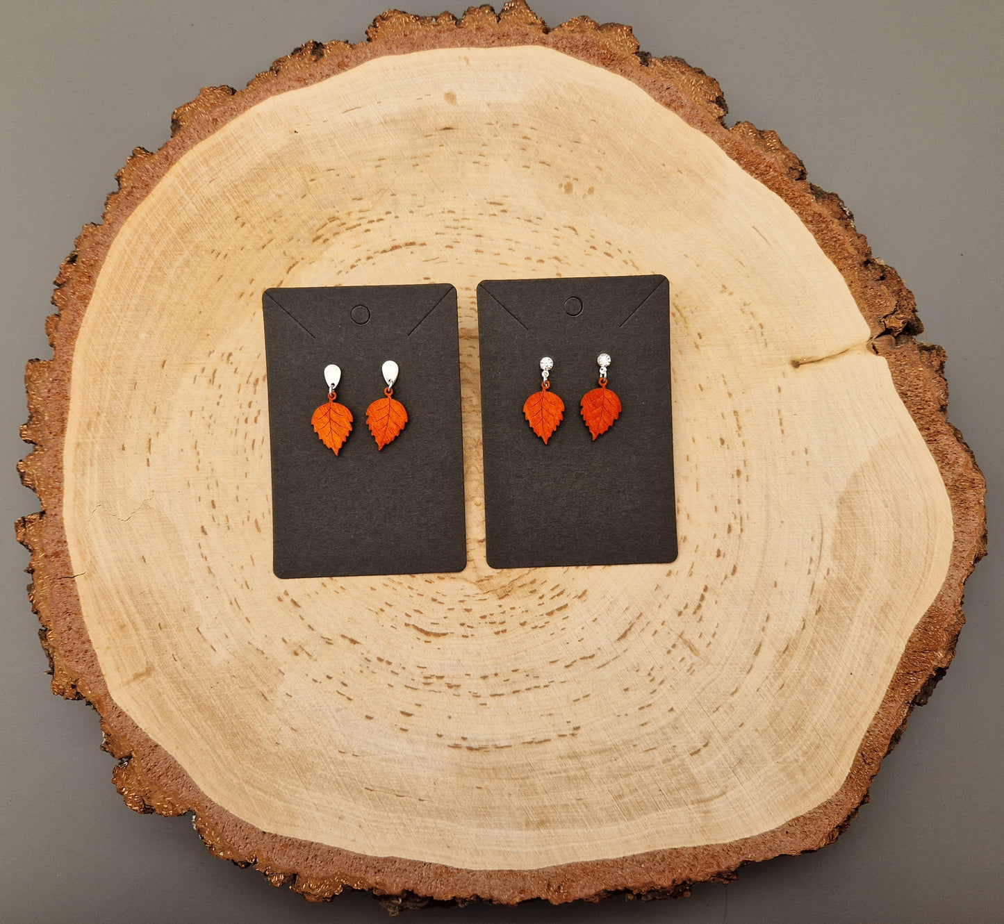 Classic Leaf Earrings
