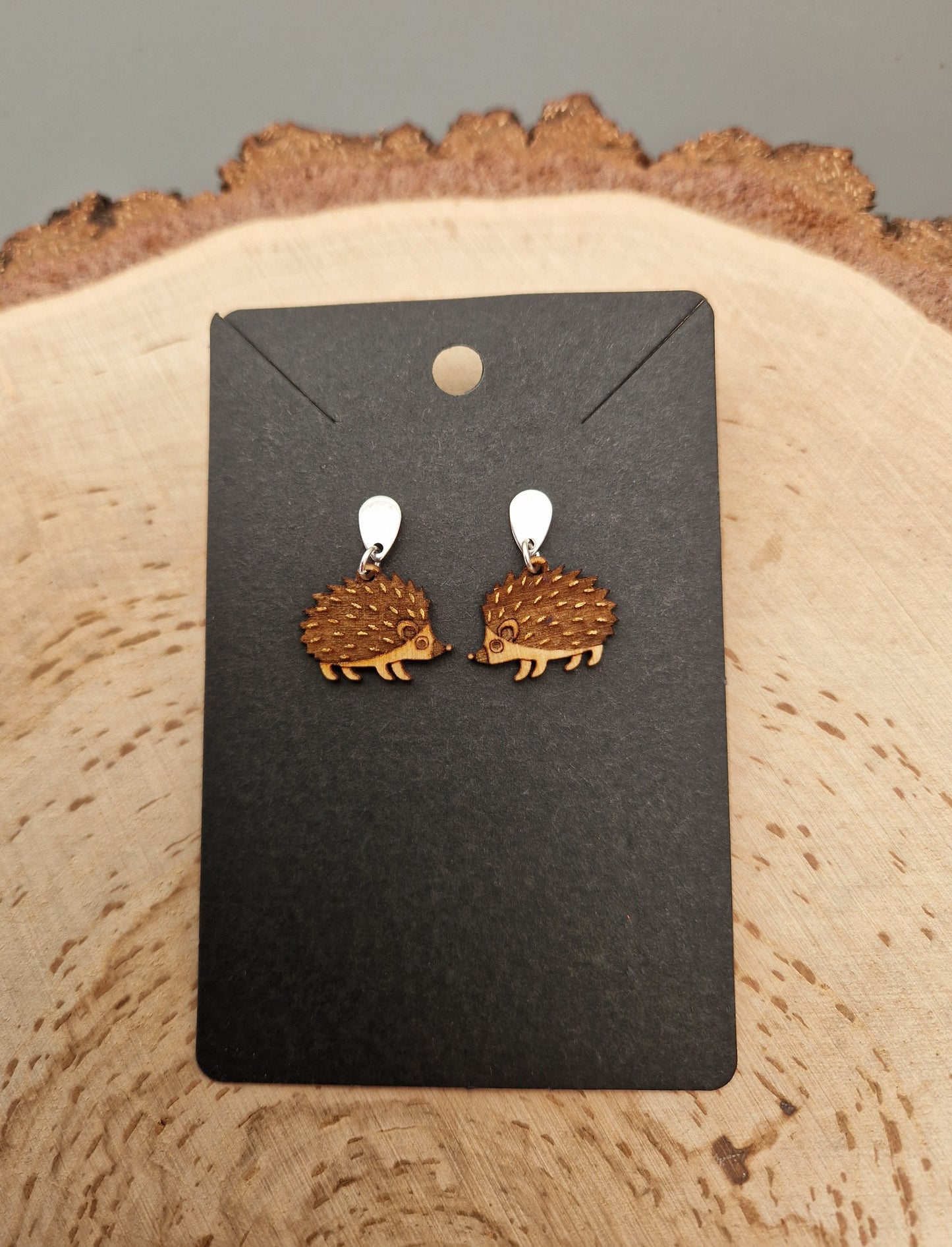 Hedgehog Earrings