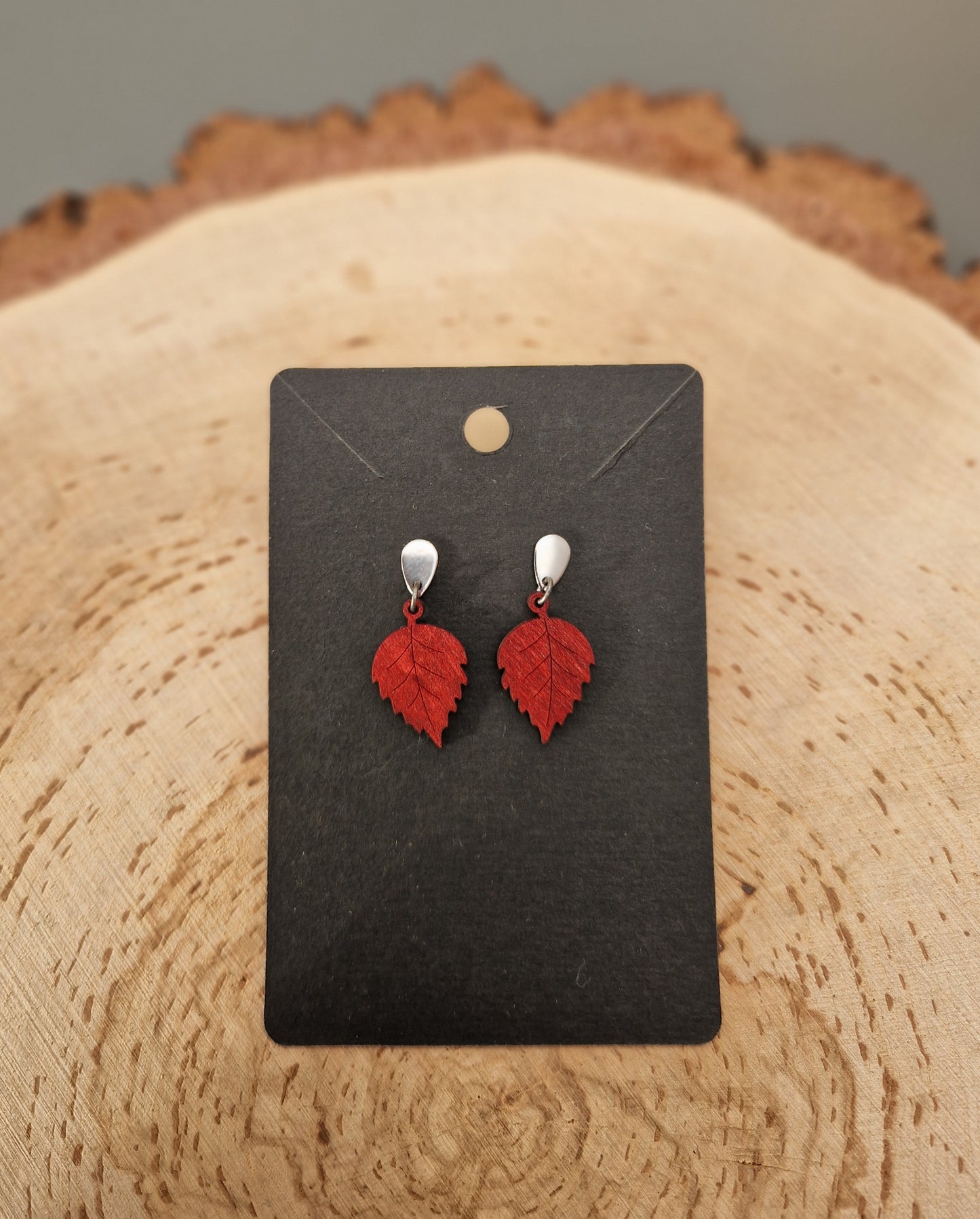 Classic Leaf Earrings