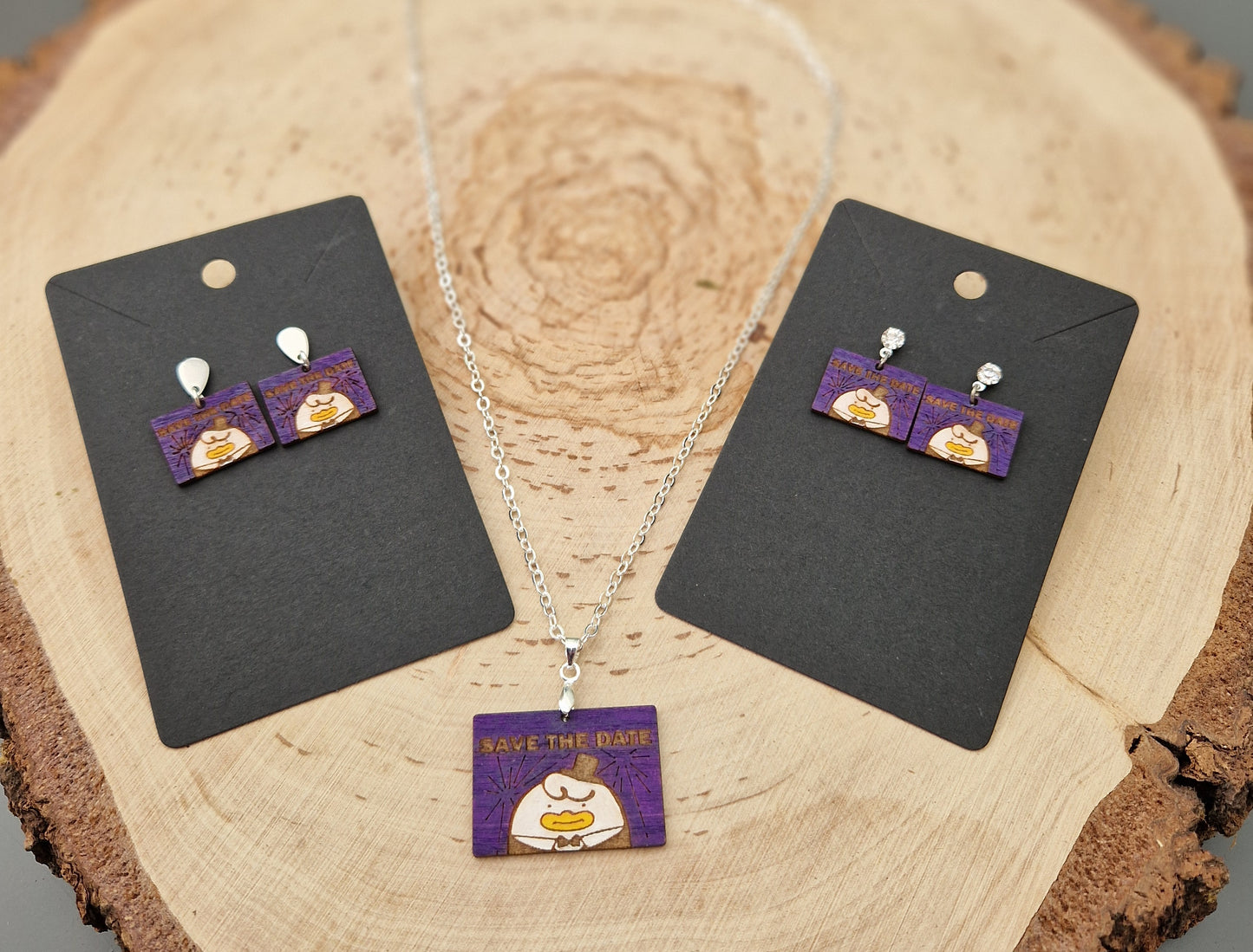 Save The Date Necklace