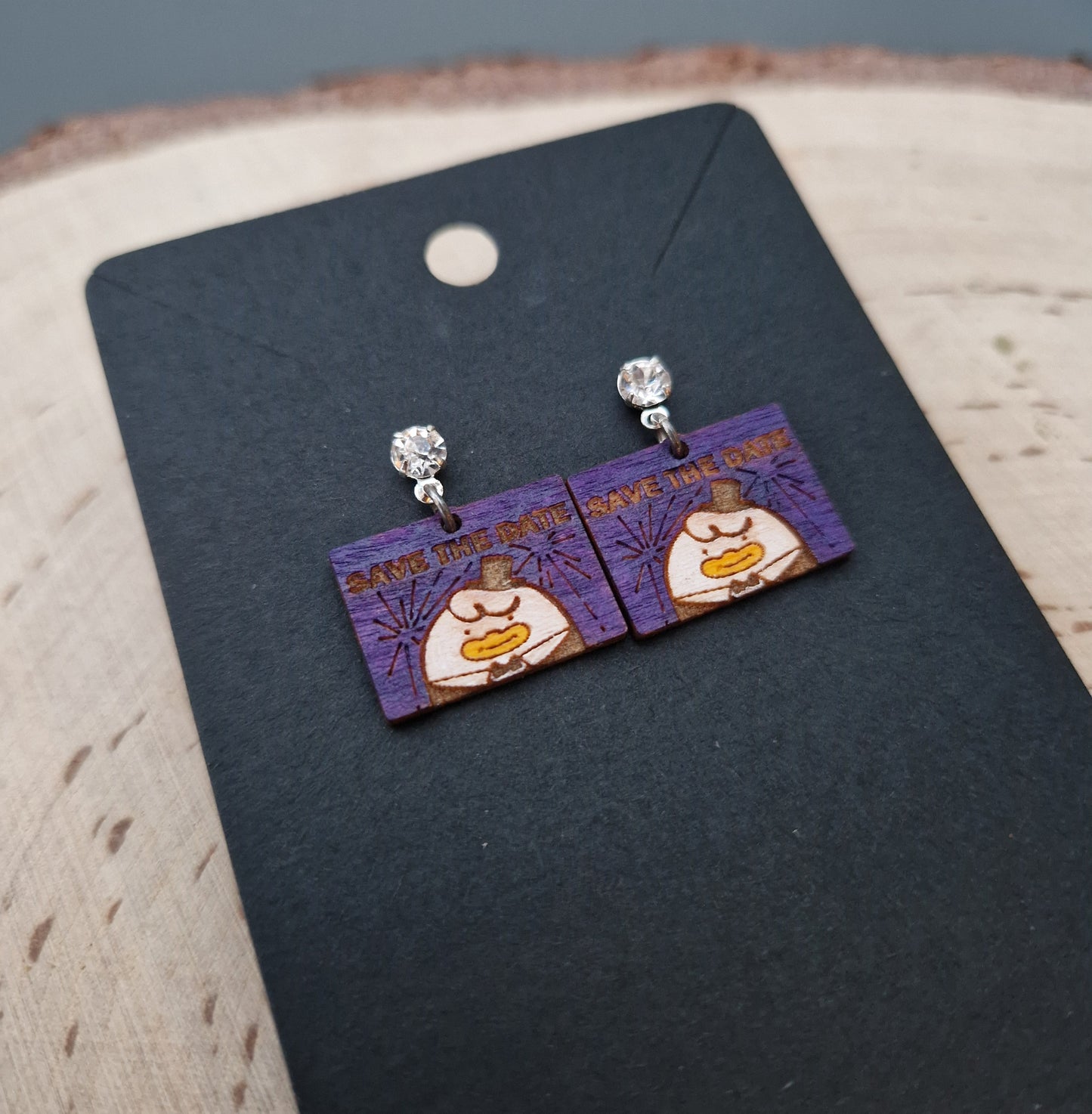Save The Date Earrings
