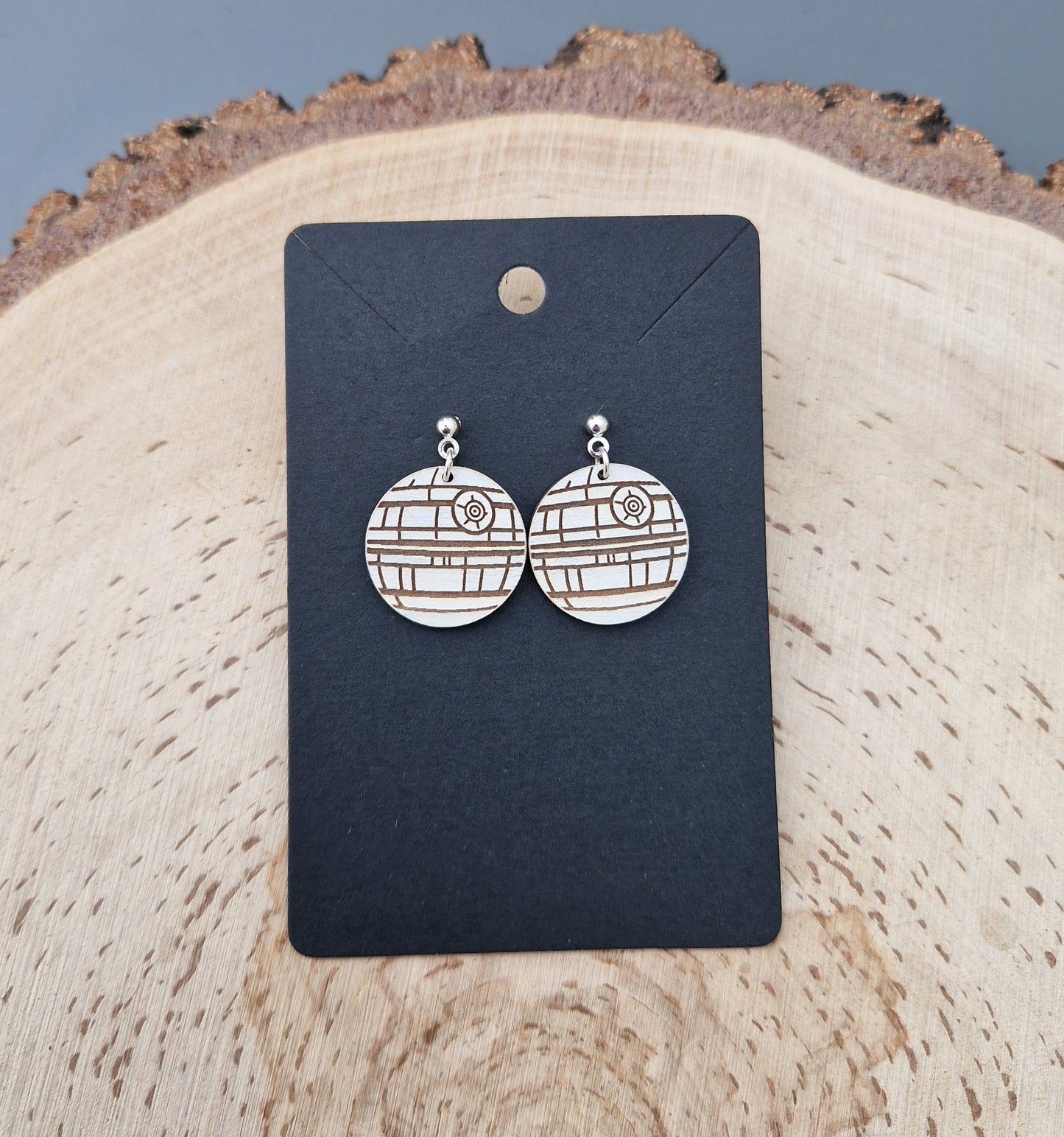 Death Star Earrings