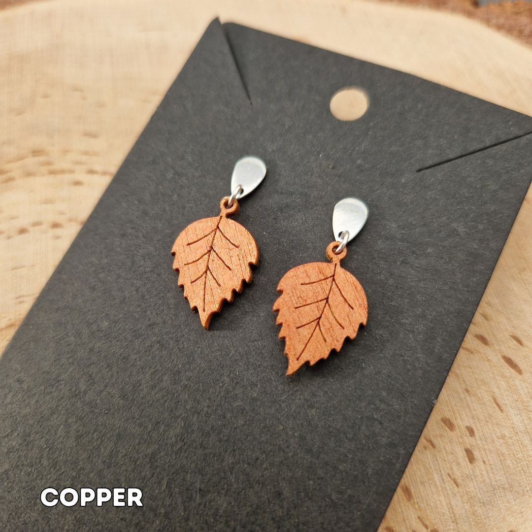 Classic Leaf Earrings