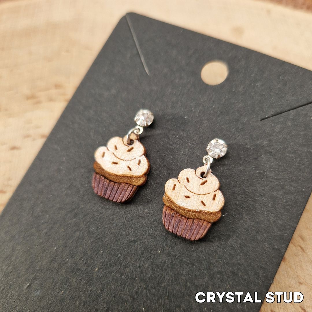 Cupcake Earrings
