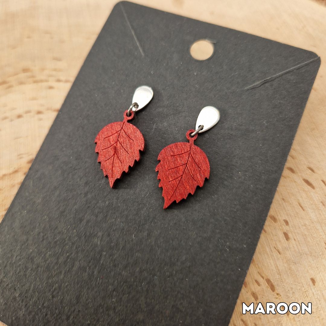 Classic Leaf Earrings