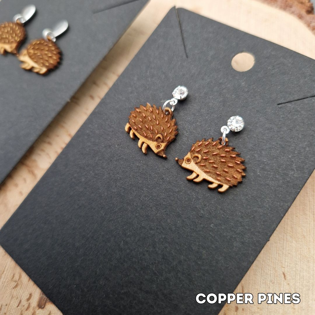 Hedgehog Earrings