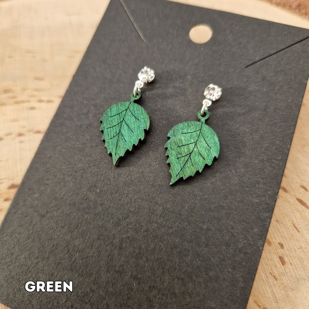 Classic Leaf Earrings