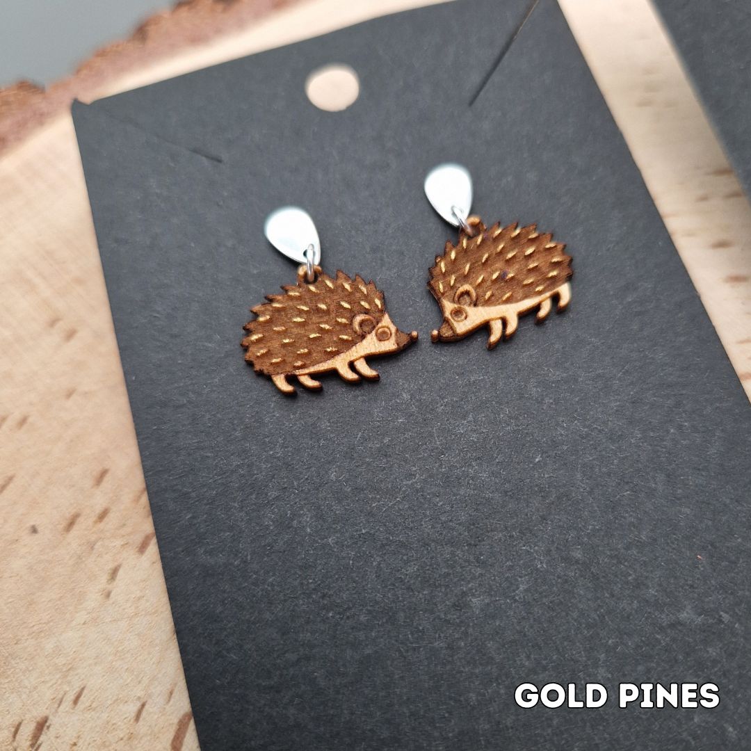 Hedgehog Earrings