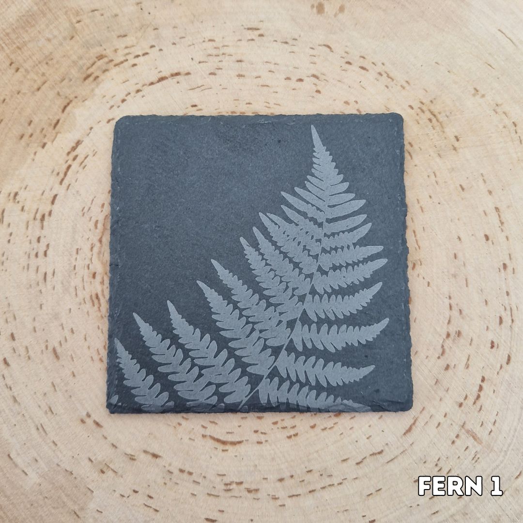 Fern Slate Coaster