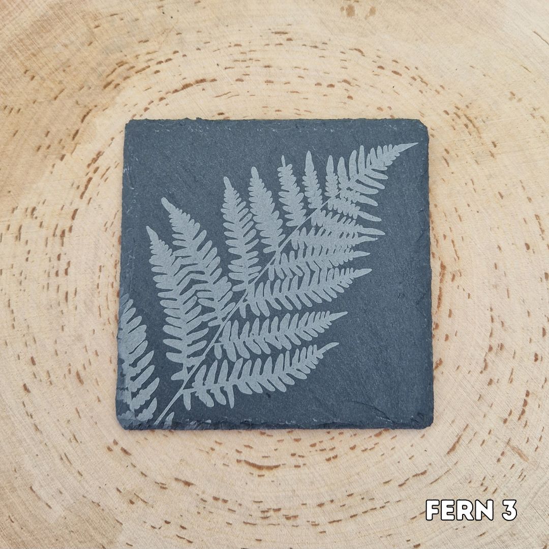 Fern Slate Coaster