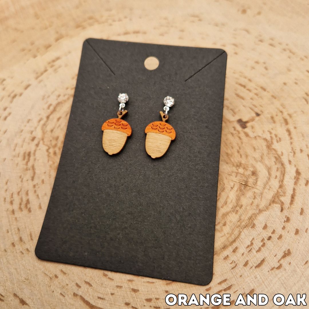 Acorn Earrings