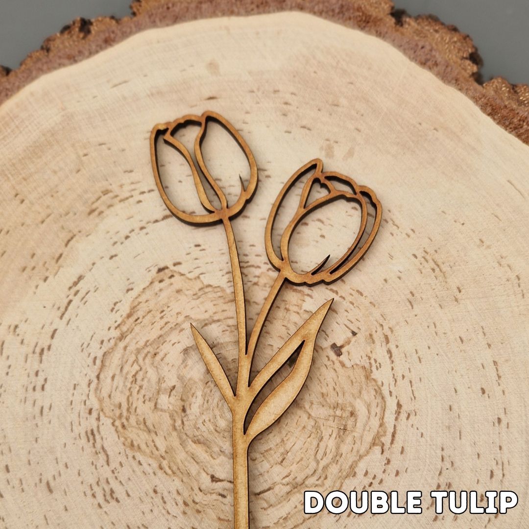 Summer Wooden Stem Flowers