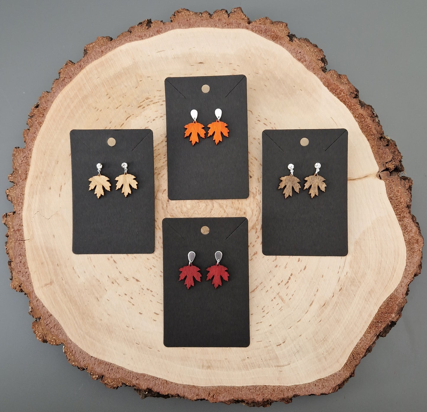 Maple Leaf Earrings
