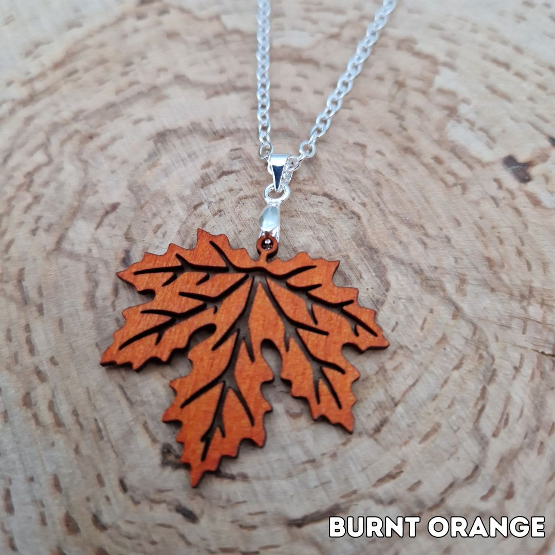 Maple Leaf Necklace