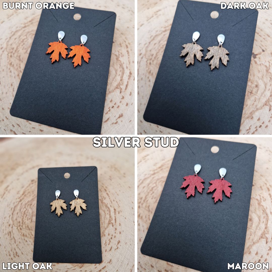 Maple Leaf Earrings