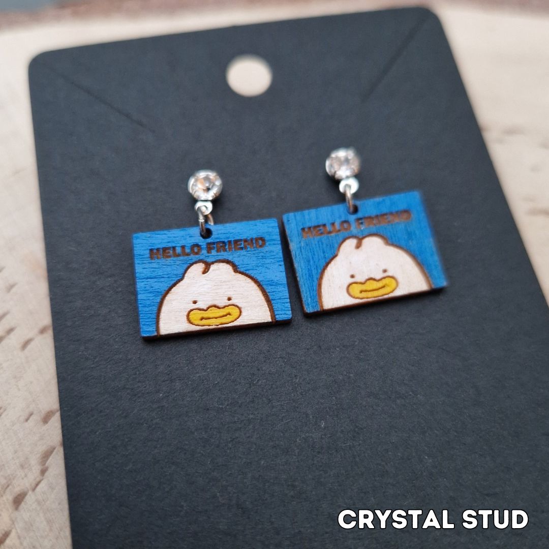 Hello Friend Earrings