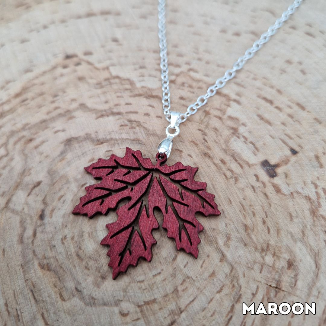 Maple Leaf Necklace