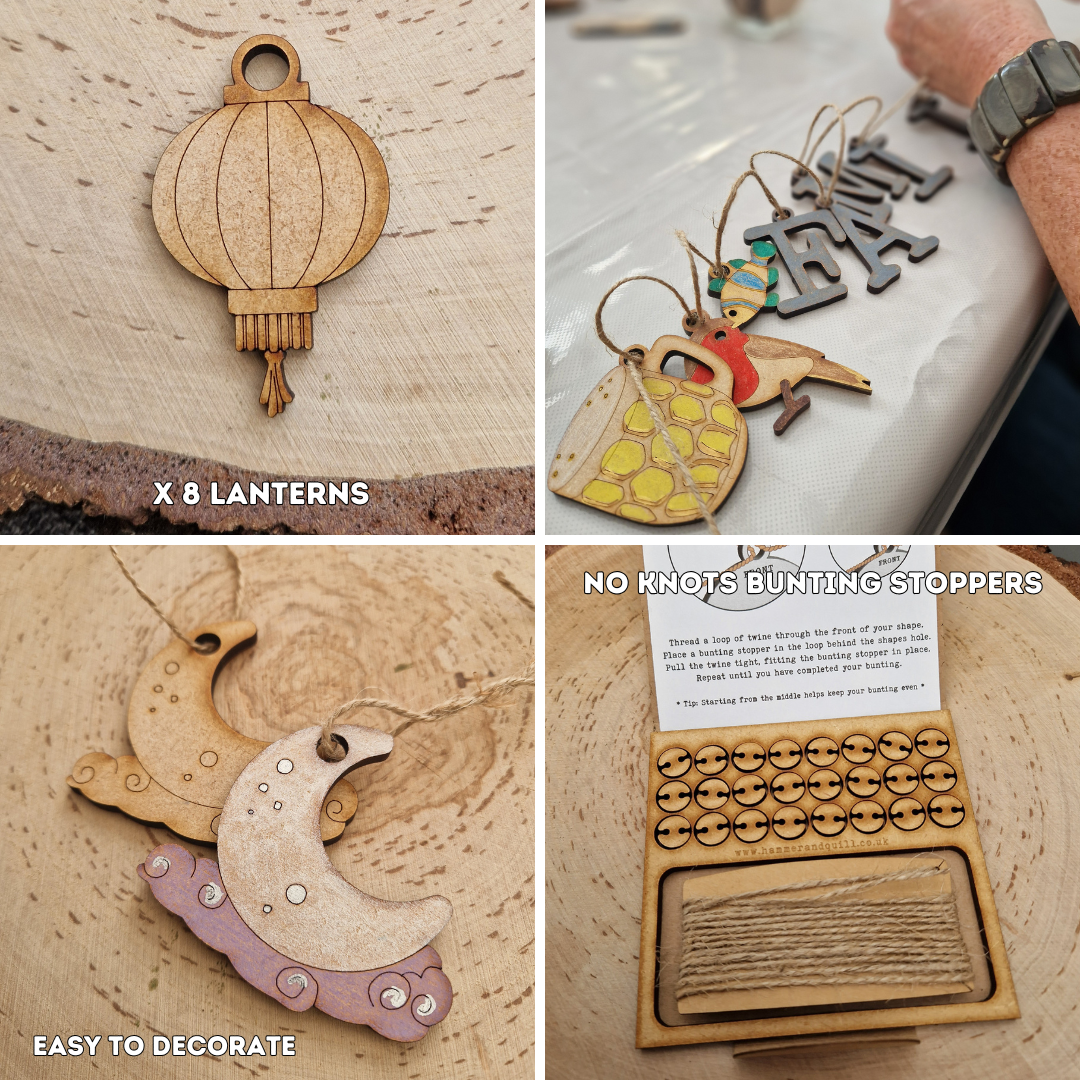 Chinese Zodiac Lunar New Year Bunting Kit