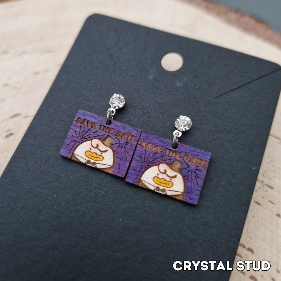 Save The Date Earrings
