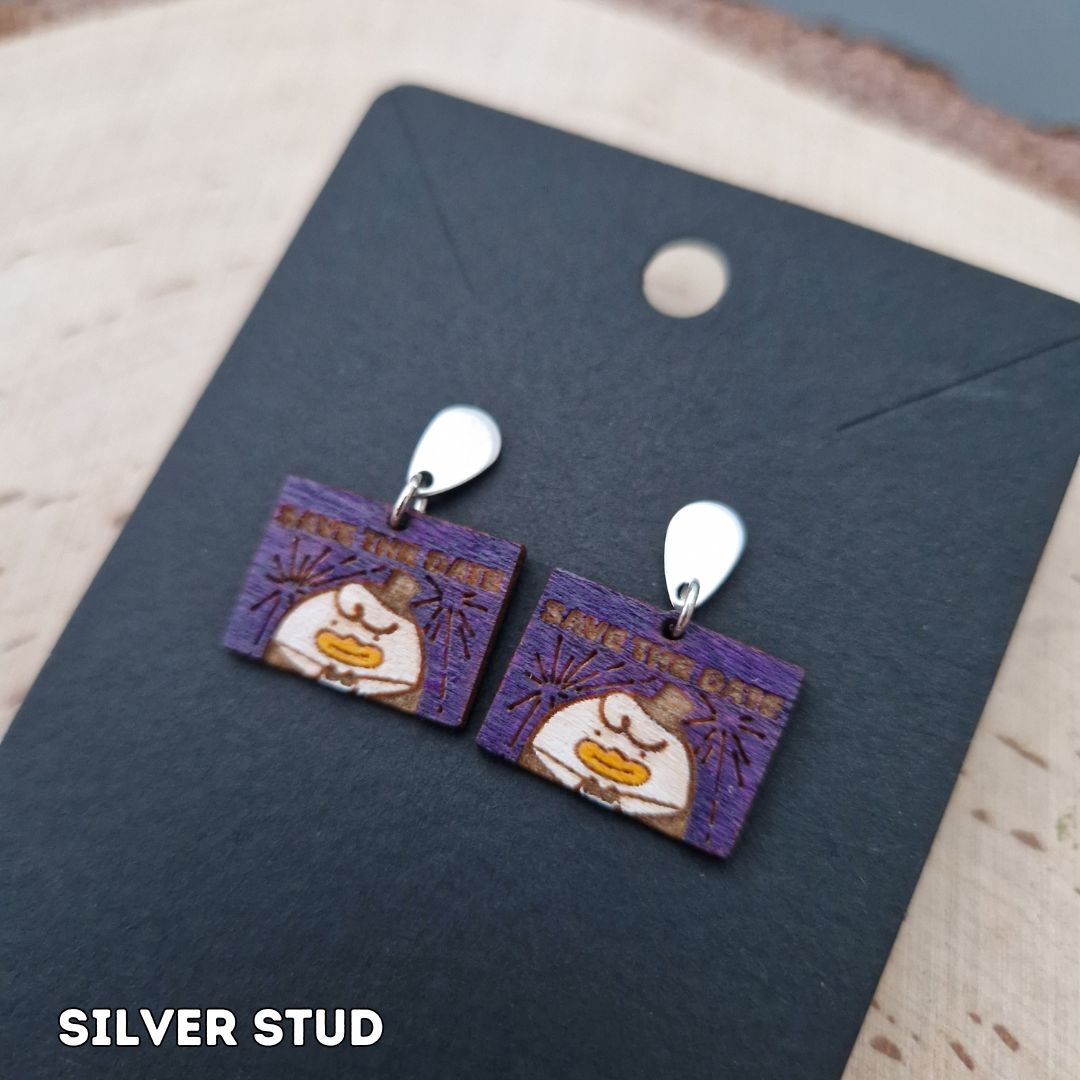 Save The Date Earrings