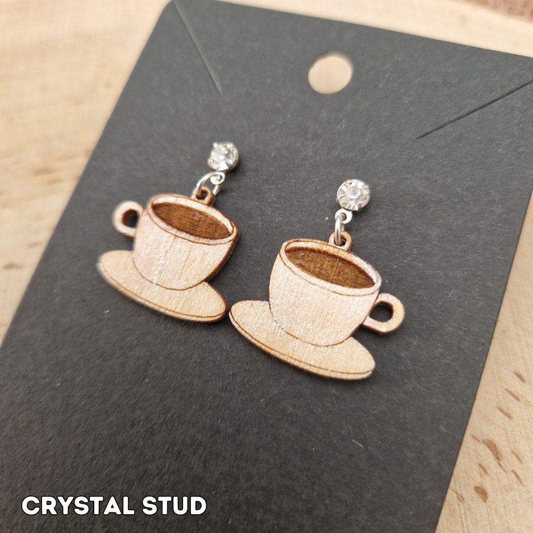 Tea Cup Earrings