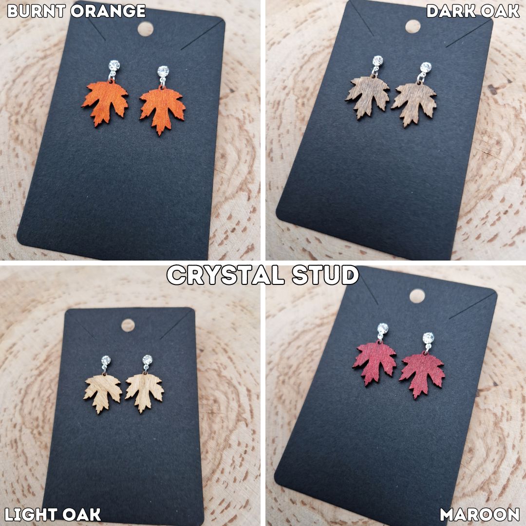 Maple Leaf Earrings