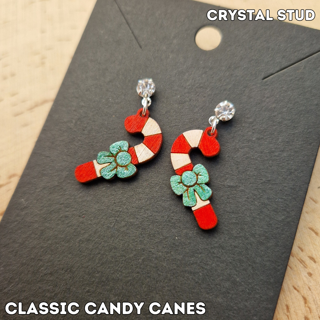 Candy Cane Earrings