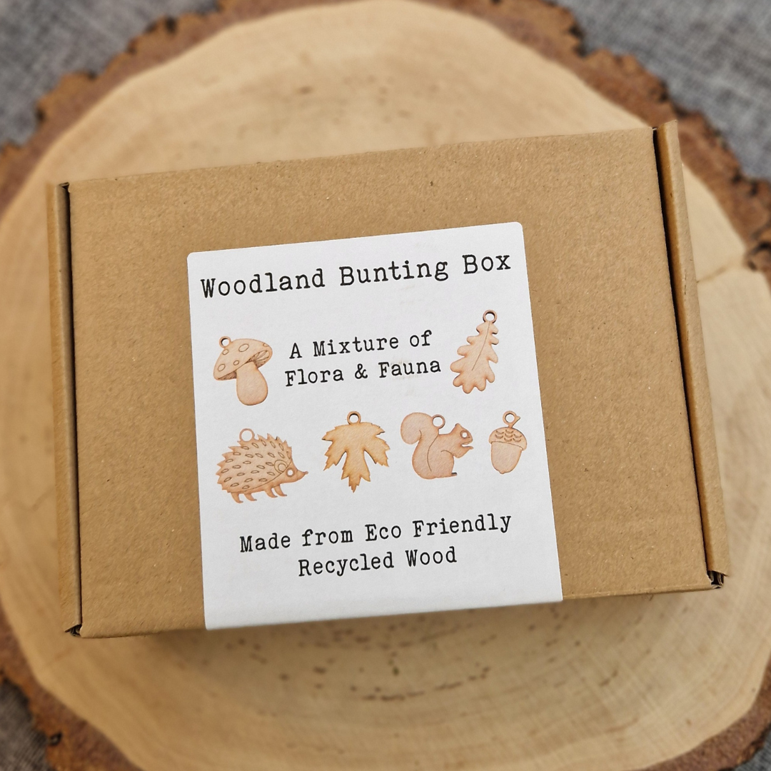 Woodland Flora and Fauna Bunting Kit
