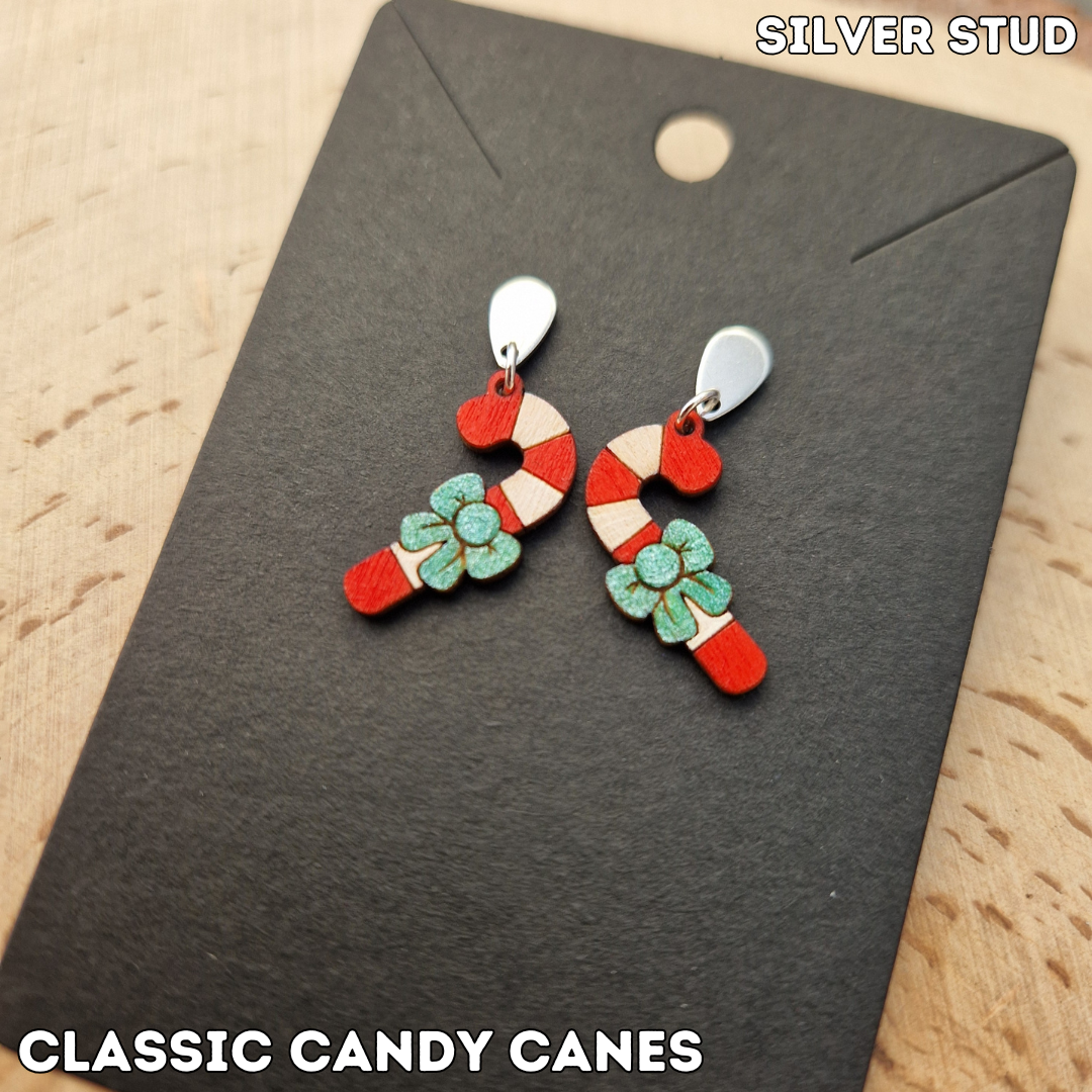 Candy Cane Earrings
