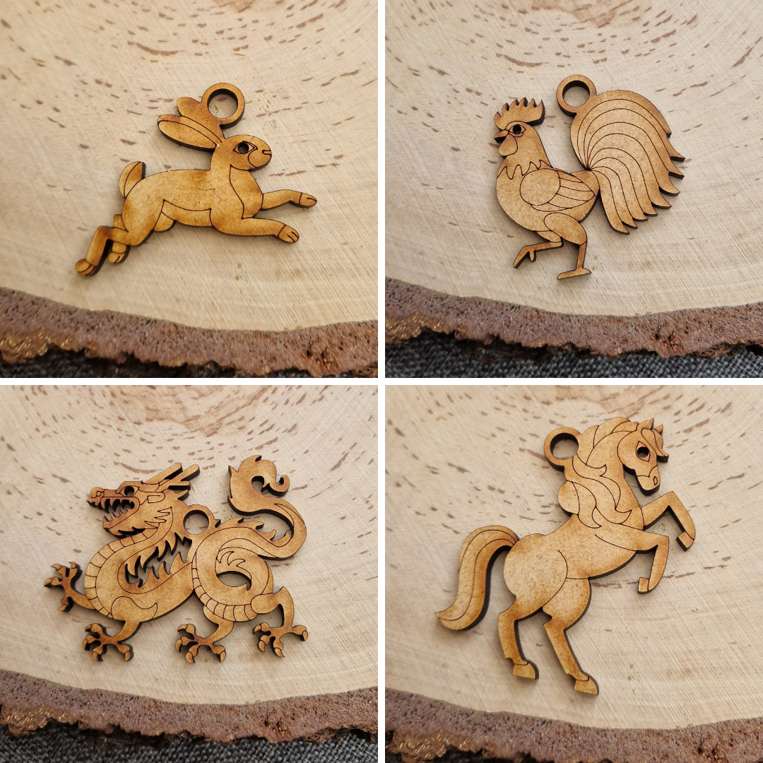 Chinese Zodiac Lunar New Year Bunting Kit