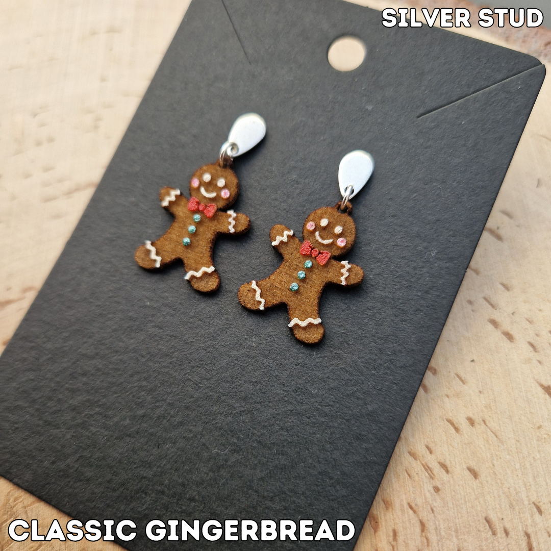 Gingerbread Earrings