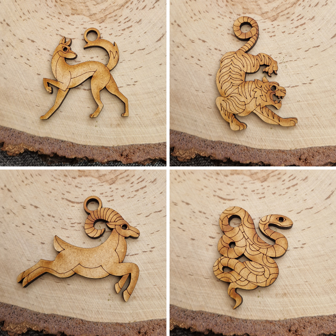 Chinese Zodiac Lunar New Year Bunting Kit