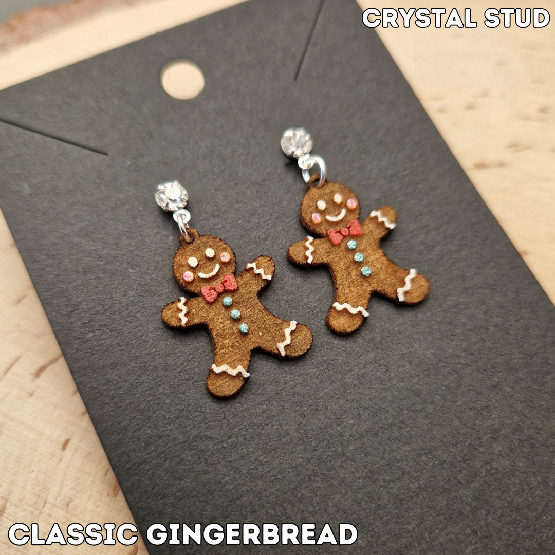 Gingerbread Earrings