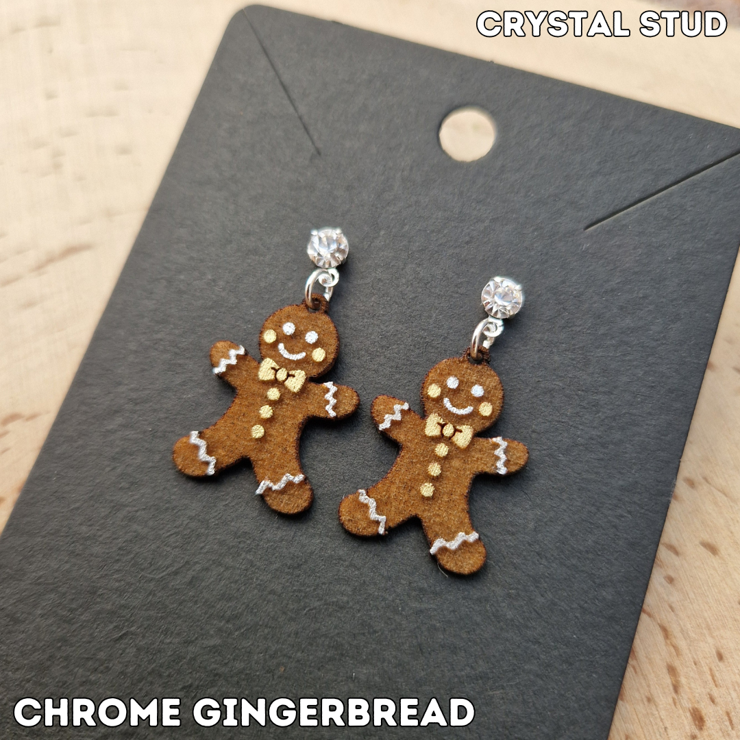 Gingerbread Earrings