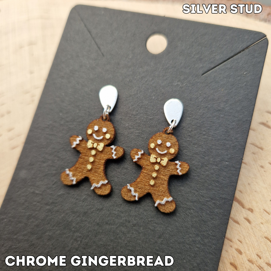 Gingerbread Earrings