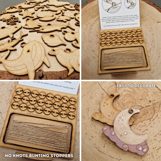 Ocean Life Bunting Box