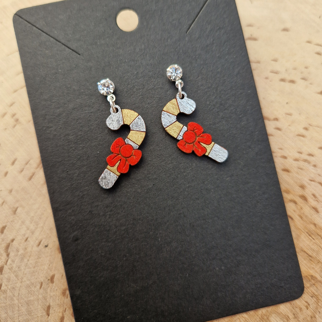 Candy Cane Earrings