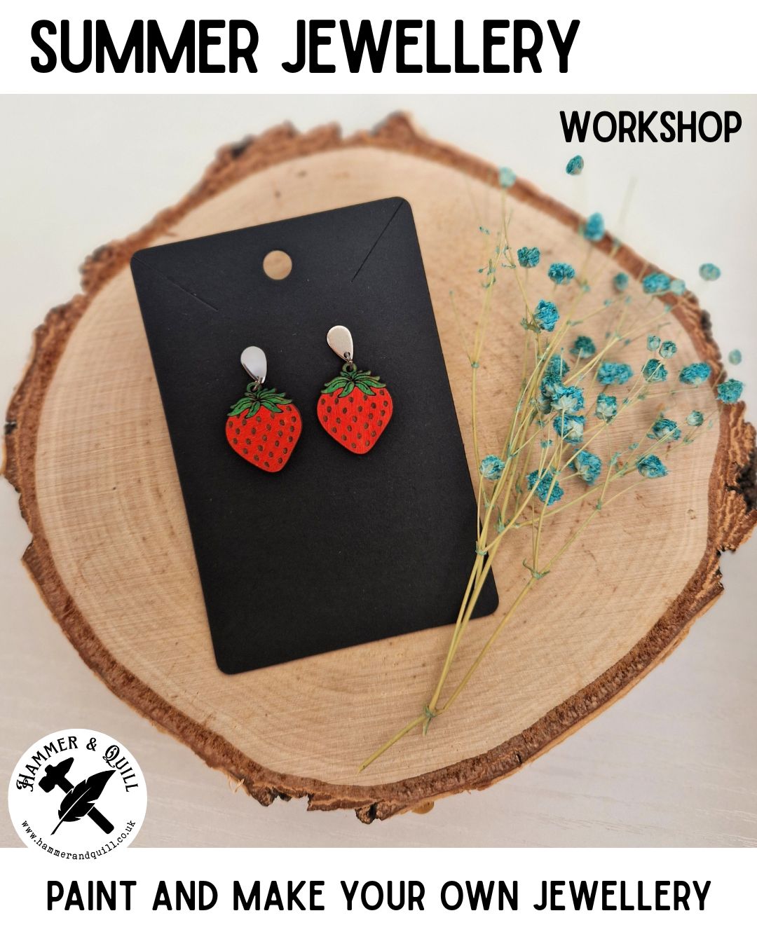 Summer Jewellery Workshop - Wed 15th July 2026