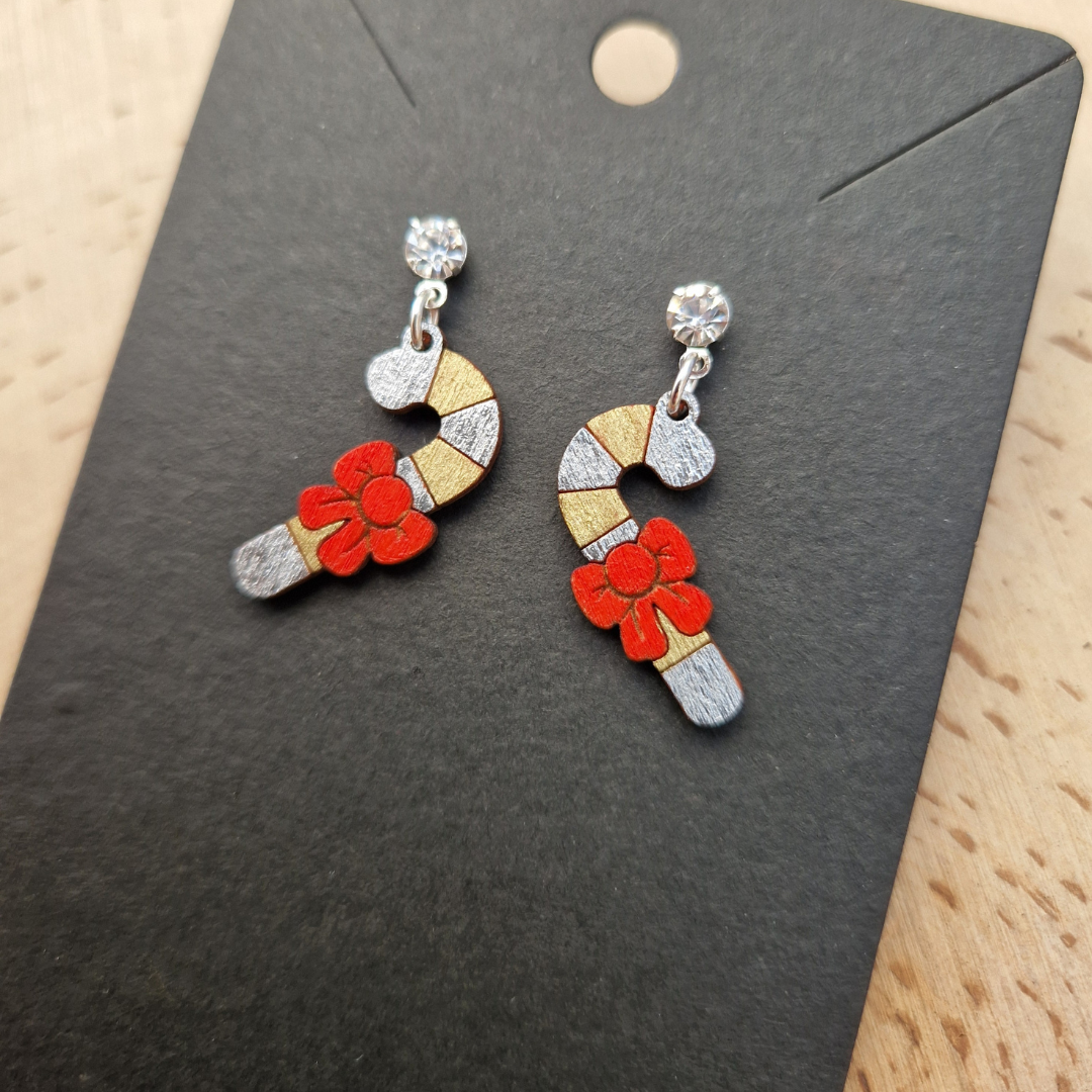 Candy Cane Earrings