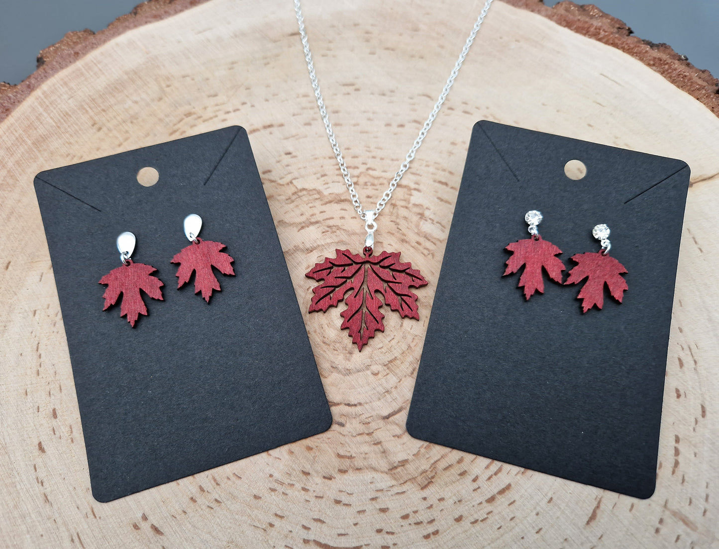Maple Leaf Earrings
